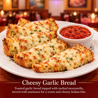 Garlic cheese bread