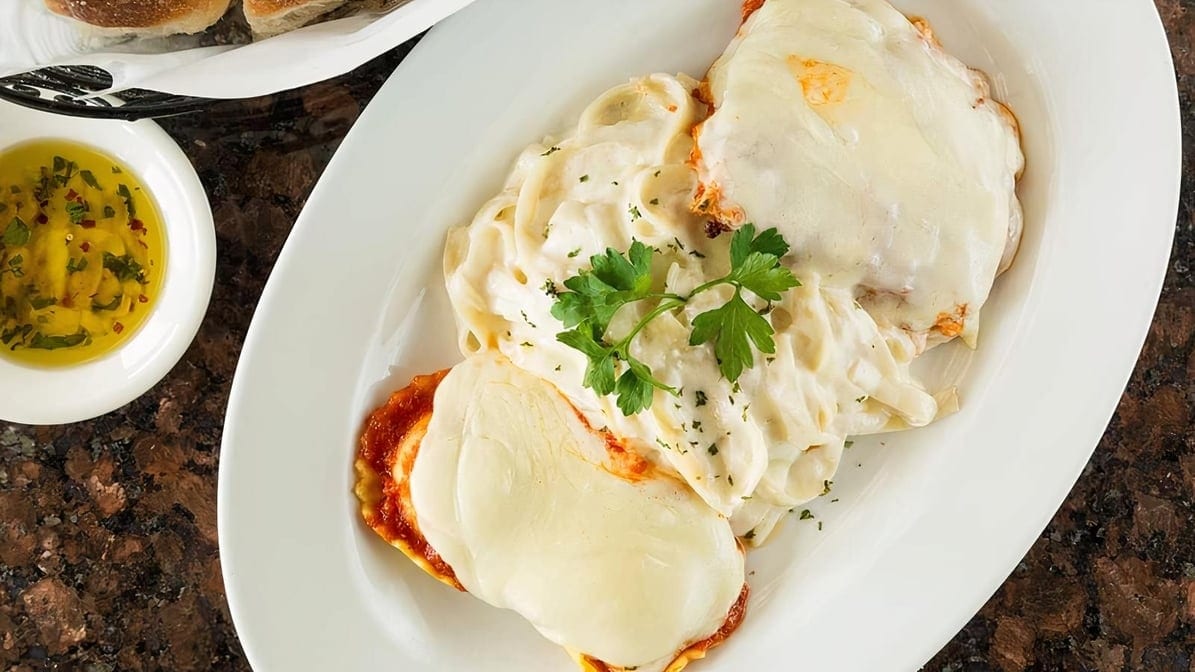 Pronto's trio pasta.