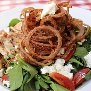 Balsamic spinach salad